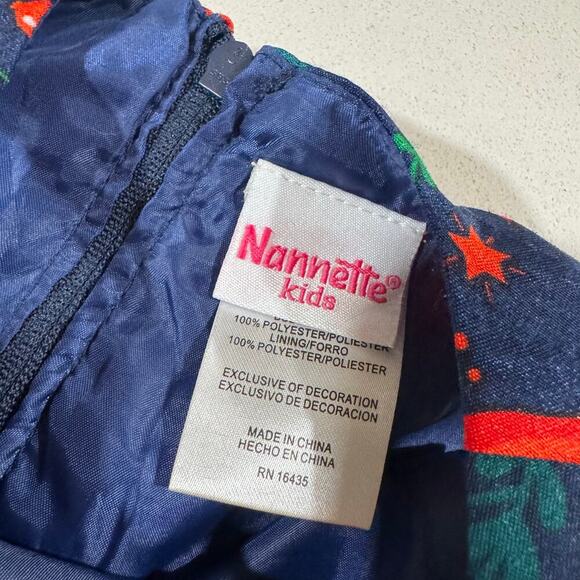 Nannette Kids Toddler Girl 3T Holiday Formal Dress - Picture 5 of 7